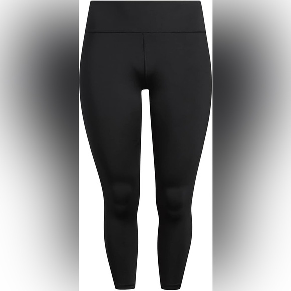 Adidas Black Tight Fit Aeroready Training Leggings, 7/8 Length, Size 3X,  NWT - Picture 3 of 9